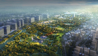 嘉興市中央公園設(shè)計(jì)概念方案