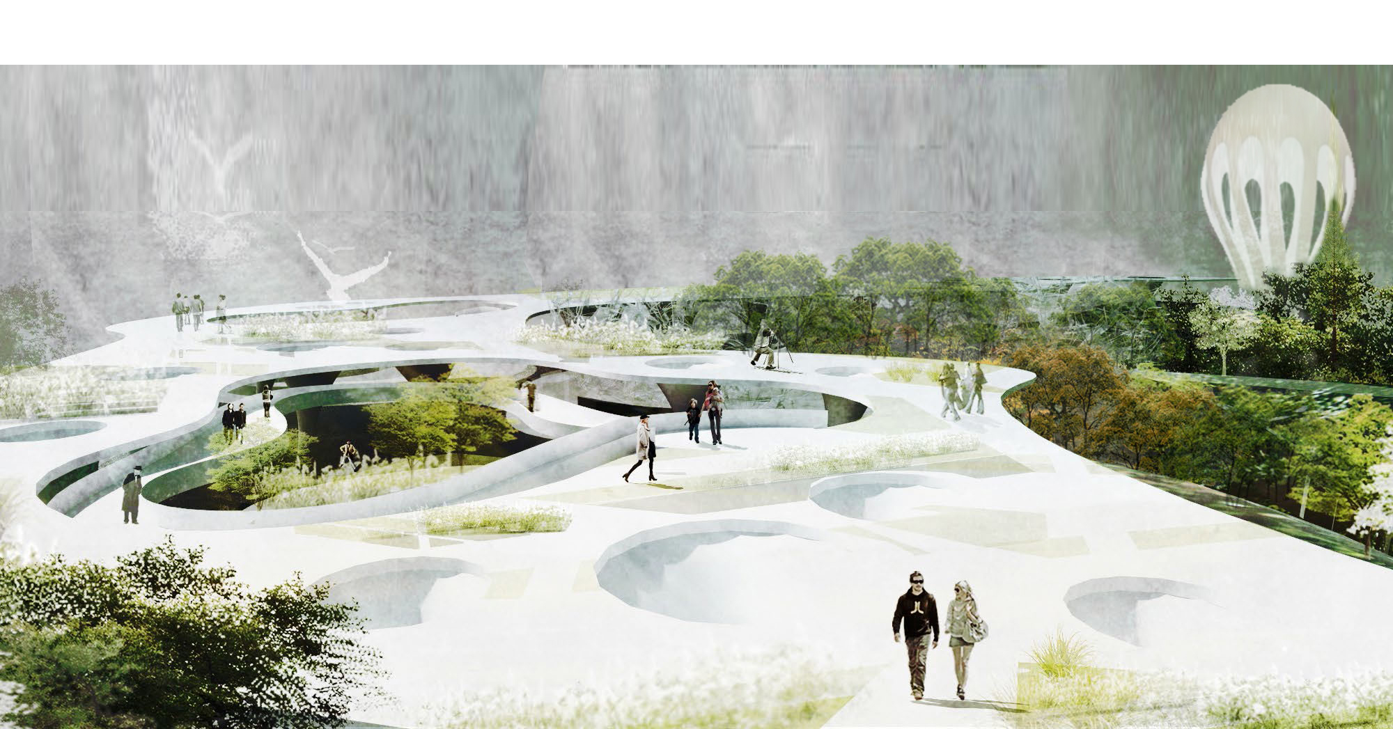 青岛海洋活力区景观设计国际竞赛-新空间集团