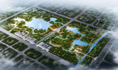 山东东营河及北二路环境综合整治工程概念性总体规划设计（合作）