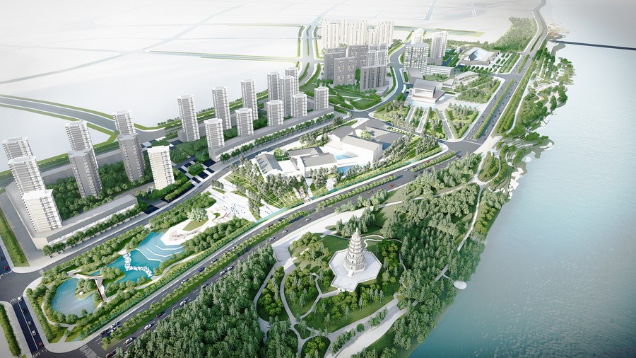 湖南衡阳来雁新城启动区概念规划和设计 Concept Plan for Launching Area of Laiyan New City in Hengyang City.jpg
