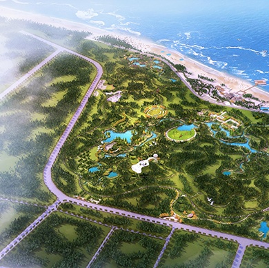 青岛西海岸中央公园概念规划
